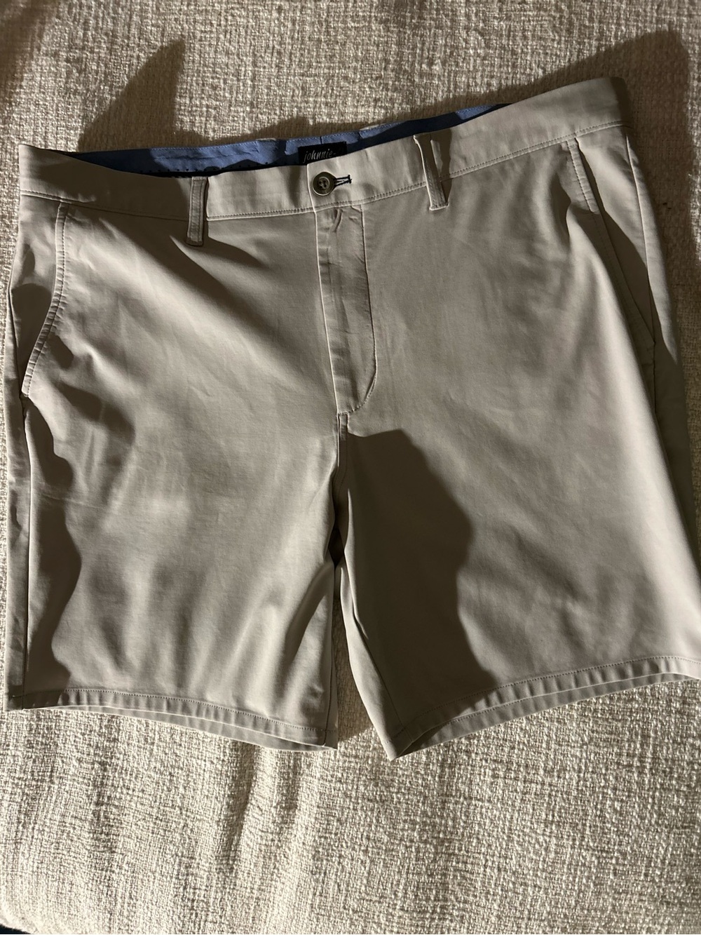 Johnnie-O Men's 8" Jupiters Stretch Cotton Performance Golf Shorts size: 36”